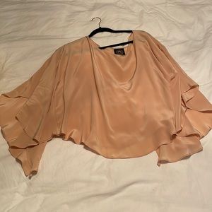 Real silk top